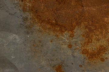 texture of rusty metal