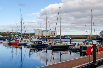 Fototapeta na wymiar Wick Harbour