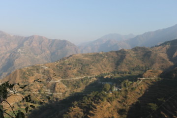 Fototapeta na wymiar Mussoorie Uttarakhand