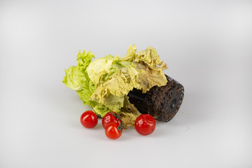 Old, rotten vegetables