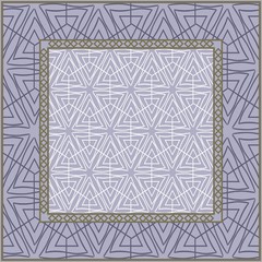 Geometric Pattern. Vector illustration. design for wallpaper, flyer, book, brochure. Steel.