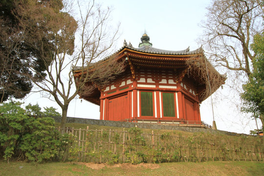 A Kofuku Ji In Nara At Japan Spring