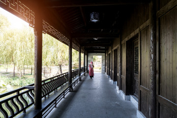 tangxi ancient town, huzhou, zhejiang, China