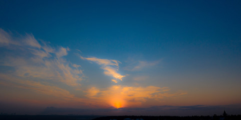 Fototapeta premium zachód słońca