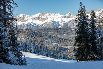 Winter in Seefeld, Tyrol, Austria