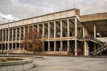Außenansicht Strahov Stadion in Prag Tschechien © Elmar Kriegner