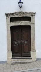 Haustür in Pottenstein, Franken