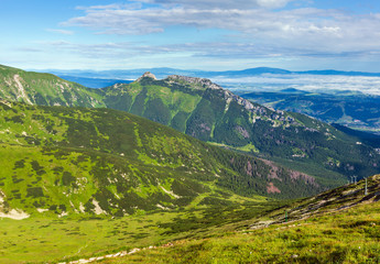Fototapeta na wymiar Summer Tatra Mountain, Poland