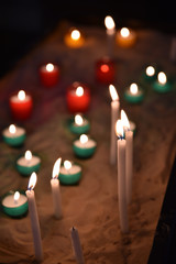 Bougies d'église