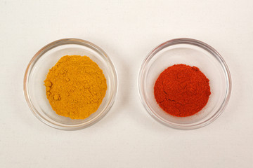 Paprika and Curry Hot Spice