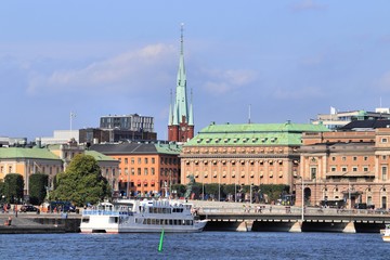 Fototapeta premium Stockholm city