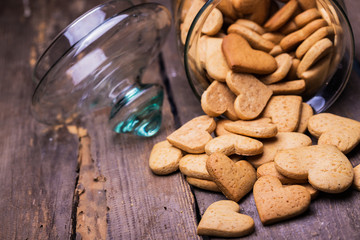 gingerbread in a glass jar