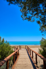 Obraz premium Romana beach in Alcossebre or Alcoceber