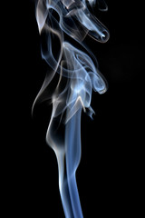 Obraz premium abstract smoke on black background