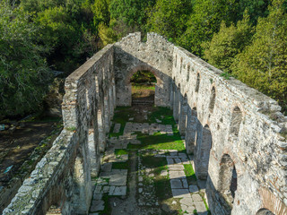 Fototapeta na wymiar Unesco world heritage of the Ancient city of Butrint in Albania 