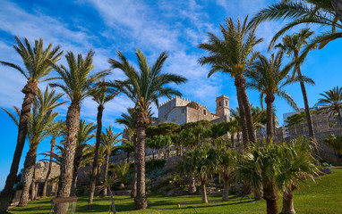 Peniscola mediterranean garden in Spain