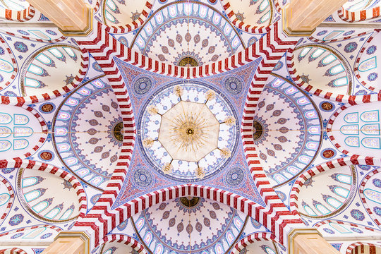 Mosque in Chechnya pattern