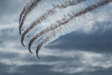 Fototapeta premium airplane in the sky