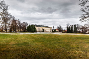 Fototapeta na wymiar Castle Nove Hrady in Czech Republic