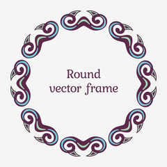 Elegant luxury frame.