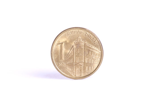 Serbian dinar coin
