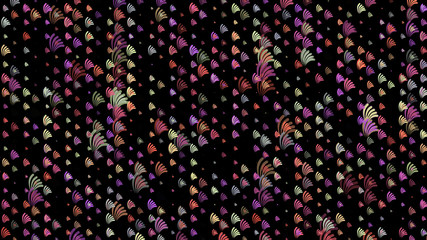 Abstract background pattern with plant matter.