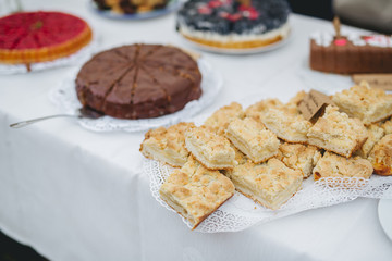 desserts at a wedding