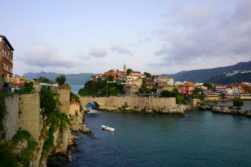 Naklejka premium The beautiful city Amasra, Turkey