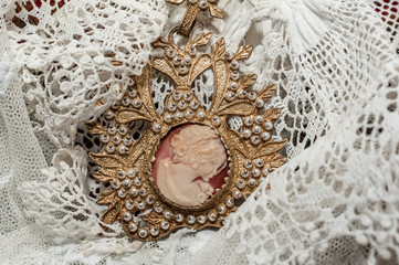 Sardinian Jewelry Macro Close-up Photo