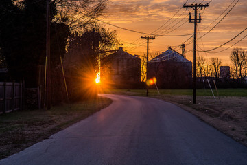 Silo Sunrise