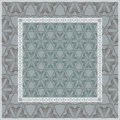 Obraz premium Art deco pattern of geometric elements. pattern. Vector illustration. design for printing, presentation, textile industry