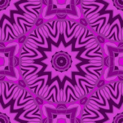 Ornamental Floral Print With Color Seamless Ornament. For Design Of Carpet, Shawl, Pillow, Cushion. Vector Illustration