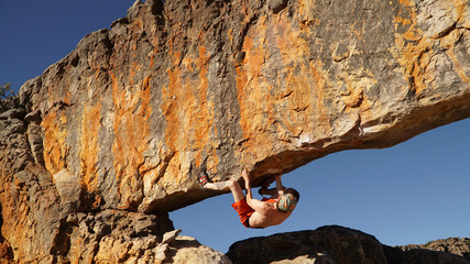 Climber on the 