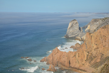 High cliff in Cabo da Roca