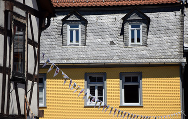 Fototapeta na wymiar Haus in Michelstadt