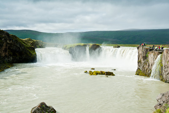 Wasser am Goafoss