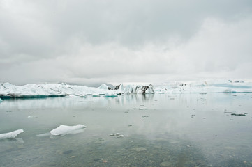 Eisige Landschaft auf Island