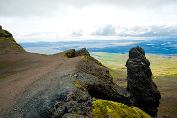 Vom h&ouml;chsten Punkt aus &uuml;ber den Skaftafell Nationalpark