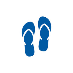 blue slippers logo