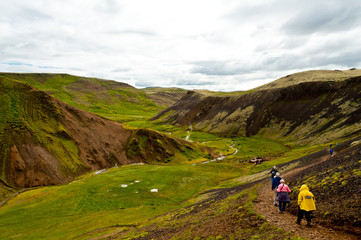 Wandern im Nationalpark Skaftafell auf Island