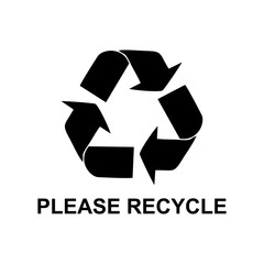 please recycle symbol