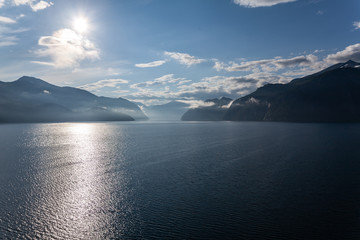 lake and mountains - fjord of norway