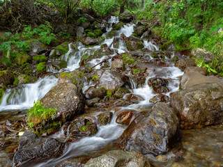 Seward Hwy AK Waterfall