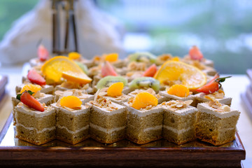 Sweets at the wedding reception