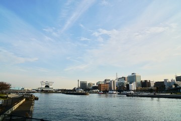 Naklejka premium 横浜港