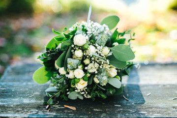 Obraz na płótnie Canvas wedding flower bouquet