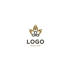 Vector logo design, spa icon