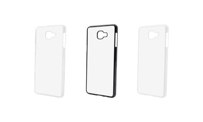 Phone case for protection  on isolated background with clipping path.