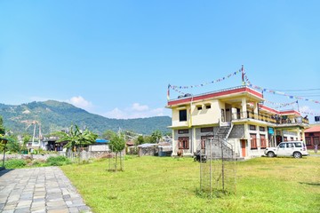 Building of Tibetan Refugee Camp in Pokhara City