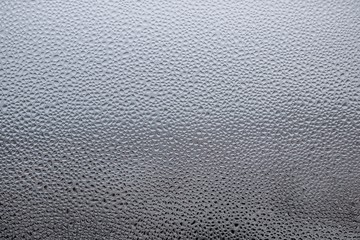 water drop on window glass
